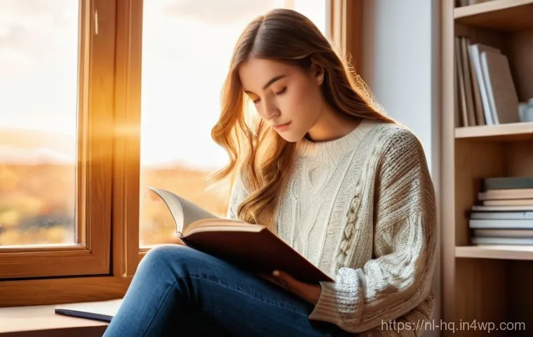 인지행동치료와 건강 행동 변화 - A young adult (18-25 years old, wearing comfortable, modest home attire such as a loose sweater and ...